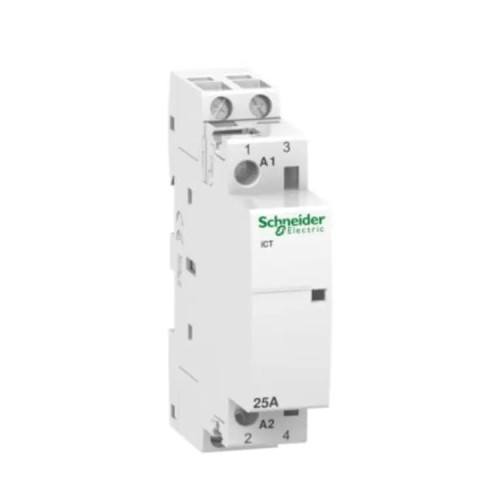 Schneider Electric moduláris kontaktor 230V AC 2NO 25A iCT50-25-20-230 Acti9 GPV-401-185