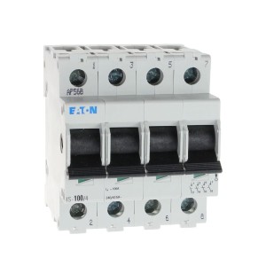 Eaton 3-fázisú leválasztó megszakító 4P 100A 240V