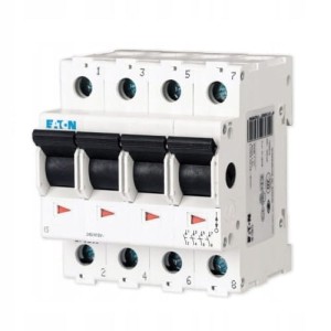 Eaton 3-fázisú leválasztó megszakító 4P 63A 240V