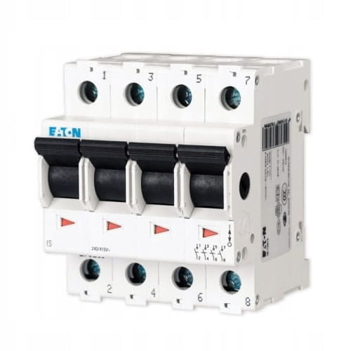 Eaton 3-fázisú leválasztó megszakító 4P 63A 240V GPV-401-197