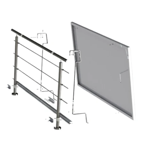 Fotovoltaikus szerelőkészlet XL Balus 2 erkélykorláthoz GPV-200-02