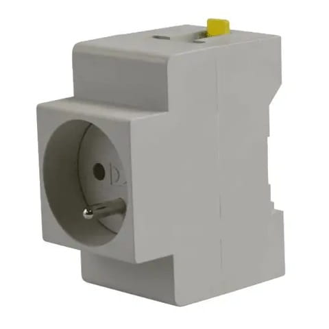Pawbol földelt aljzat TH sínhez M.06-16A/250V GPV-401-218