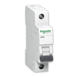 Schneider Electric túláramvédelmi megszakító C 25A 1P 6kA