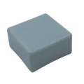 Záróelem 40x40-es szerelvényprofilokhoz - szürke, lapos, 3-as típus GPV-19-04