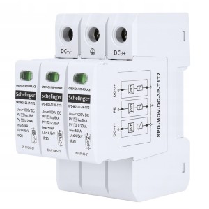 Schelinger Túlfeszültség-levezető 3P 8kA DC 1000V
