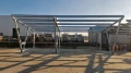 Fotovoltaikus Autóbeálló fészer VICA 1 jármű részére Napelemes kocsibeálló SOLO GPV-105-01 (9)