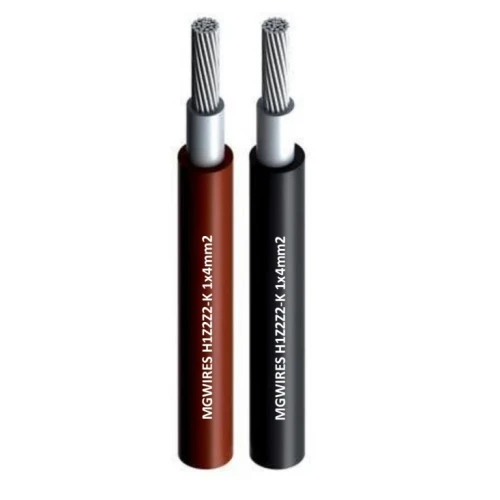 DC Napkábel 1x6mm2 Fekete MG Wires D osztály - CPR PV-200-dc1x6-01