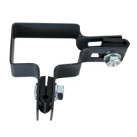 Sarokbilincs kerítéspanelekhez 40x60 mm antracit szürke