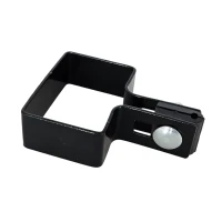 Kerítéspanel végbilincs 40x60 mm fekete