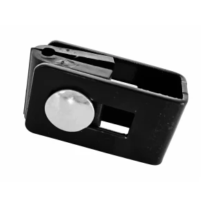 Univerzális bilincs tartó csatlakozó kerítéspanelekhez fekete