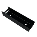 C-profil összekötő tartó lábazati elemhez 200x50 fekete GPV-700-32 (2)