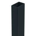 Kerítés oszlop 60x40x1,2 mm, hosszúság 2,4 m, RAL 9005 GPV-700-72 (2)