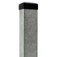 Kerítésoszlop 60x40x1,2 mm, hossz 2,4 m, horganyzott