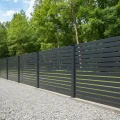 Kerítésoszlop 80x80x2 mm, hossz 2,4 m, antracitszürke GPV-700-73 (6)