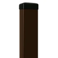 Kerítésoszlop 60x40x1,2 mm, hossz 2,4 m, barna RAL 8017 GPV-700-68 (1)