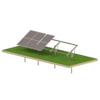 Solar KIT T1V Ultra Strong – talajra szerelt PV szerkezet 6 panelhez
