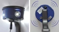 Rágcsálóriasztó nyest egér patkány Viano Quattro-LED ultrahangos 360° 4 hangszóró LED 200m hatótáv 1000m² PV-400-28 (4)