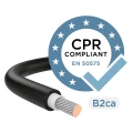 Fotovoltaikus rendszerekhez való kábel H1Z2Z2-K B2 osztály (CPR) Fekete 10mm NEM ÉGHETŐ 000-118 (2)