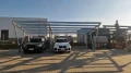 Fotovoltaikus Autóbeálló fészer VICA 3 jármű részére Napelemes kocsibeálló 2+1 modulok GPV-105-09 (3)