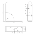 Gerenda sarokelem KB-4 180x120x40x5 000-122 (2)