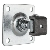 Állítható pánt pajzzsal M20 100x100x4 mm kapukhoz és kiskapukhoz