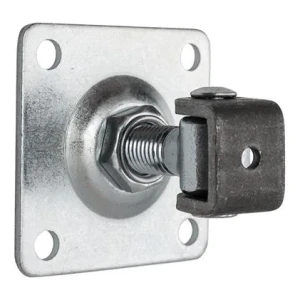 Állítható pánt pajzzsal M20 100x100x4 mm kapukhoz és kiskapukhoz