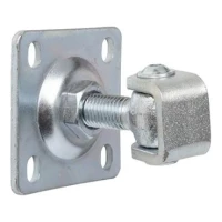 Állítható pánt pajzzsal M16 80x80x3 mm, horganyzott fül