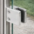 Üvegfogó 45x45x26 mm, üveg 6-10,76 mm, AISI 304, sík rendszer, szatén 000-260 (3)
