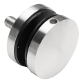 Pontszerű üvegfogó fi 50/8/M10x50, üveg 8-17,52 mm, AISI 304, lapos rendszer, szatén 000-266 (1)