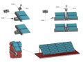 Szerelési háromszög 25 függőleges 1400x1150x560 PV-09-02 (4)