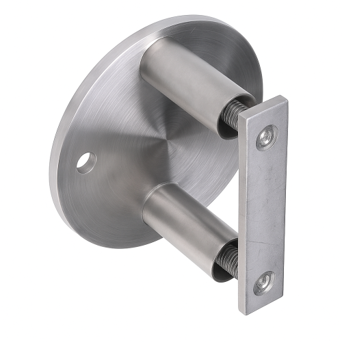 Oszlop oldalsó rögzítése fi 42,4 mm csőhöz fi 100 mm AISI 304 szatén 000-299 (1)