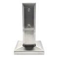 Függőleges üveg spigot tartó 50x50/100x100 mm üveg 12-17,52 mm AISI 304 szatén 000-291 (2)