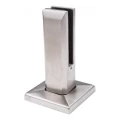 Függőleges üveg spigot tartó 50x50/100x100 mm üveg 12-17,52 mm AISI 304 szatén 000-291 (3)