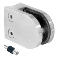 Üvegfogó 50x40x26 mm pinnel, üveg 6-10,76 mm, AISI 304, 42,4 rendszer, fényes 000-264 (1)
