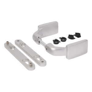 Locinox – eloxált alumínium ajtókilincs blokkolással kapukhoz és portákhoz