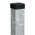 Kerítésoszlop 80x80x2 mm, hossz 2,4 fm, horganyzott 000-489 (1)