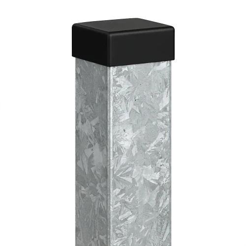 Kerítésoszlop 80x80x2 mm, hossz 2,4 fm, horganyzott 000-489 (1)