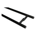 PINOX kétoldali ajtófogantyú kerek fekete φ 32 x 1400 mm AISI 304 000-747 (2)