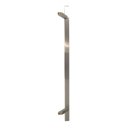 Egyoldalas téglalap alakú ajtófogantyú 45° AISI 304 szatén 1000 mm 000-751 (1)