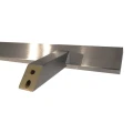 Egyoldalas téglalap alakú ajtófogantyú 45° AISI 304 szatén 1000 mm 000-751 (3)