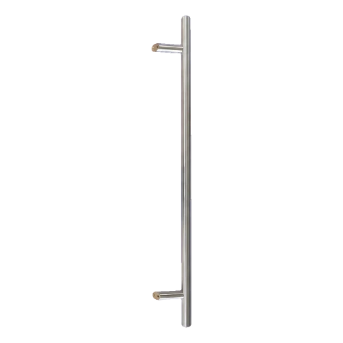 Egyoldali kerek ajtókifogyó 45° AISI 304 rozsdamentes acél szatén 32×1000 mm 000-752 (1)