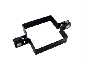 Közbenső panel bilincs kerítéspanelekhez 100x100 mm fekete