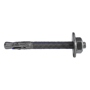 Terjeszkedő csavarszeg horgony M10×100 alátéttel és anyával – A2 rozsdamentes acél