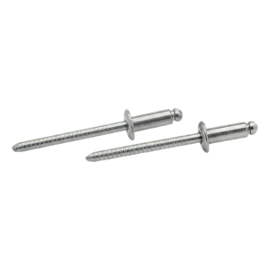 Szakítású bordázott szegecs 4x12 mm DIN 7337 – rozsdamentes acél A2 (AISI 304)