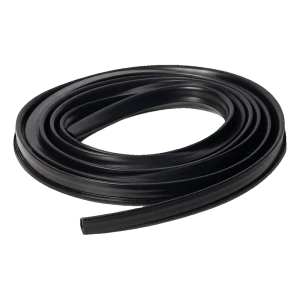 Kozza – EPDM tömítés üvegfogóhoz alumínium 16–17,52 mm-re, 5 m, fekete