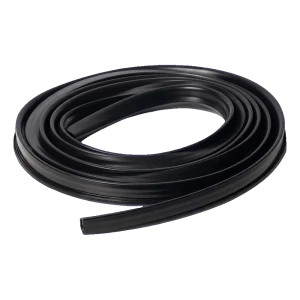 Kozza – EPDM tömítés alumínium üvegfogóhoz 16–17,52 mm-es üveghez, 50 m-es tekercs, fekete