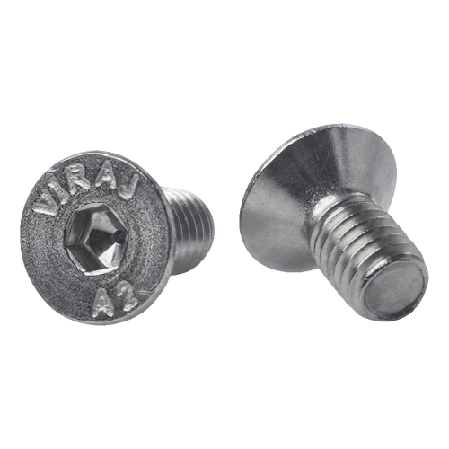 Süllyesztett fejű csavar M6x12 mm A2 DIN 7991 – hatszögletű dugó, rozsdamentes acél 000-814 (1)