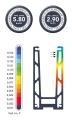 Kozza KF 1000 – U alakú alumínium profil teljes üvegkorlátos balusztrádokhoz 5000 mm vízelvezető rendszerrel 000-878 (6)