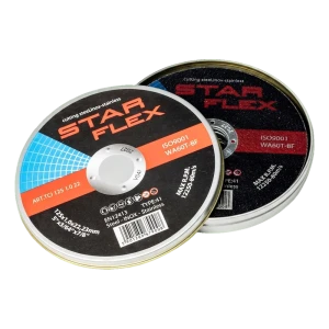 Starflex – acél és inox vágótárcsa készlet 125×1,0 mm (10 db)