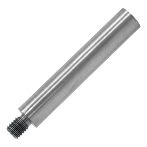 Korlát támasztórúd fi 12×75 mm M8 menettel – rozsdamentes acél AISI 304 szatén